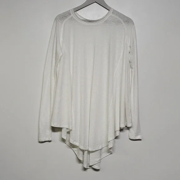 Free People Aria Trapeze Top White Women's Size Extra Small Oversized - Picture 5 of 13